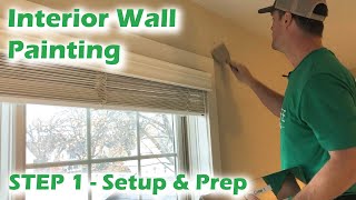 How to Paint Interior Walls (Part 1 - Prep) by Okeefe Painting 607 views 3 years ago 16 minutes