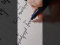 #shorts #simple #basic #calligraphy #cursive #kaligrafi #sederhana #ink #drawingpen #inkpen
