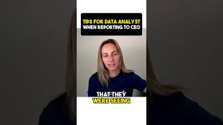 Tips for Data Analyst when reporting to CEO - Kate Strachnyi - The Data Scientist Show #010