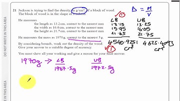 Edexcel June 2018 - Paper 2 - Higher Q21 - GCSE Maths