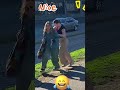 Reaction after being frightened #bushmanprank #funnyprank #pranks #streetpranks