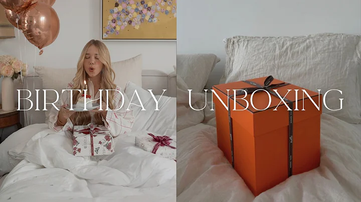 What I got for my 29th birthday 🎂 🤍 Unboxing My Dream Hermès Mini Kelly & Some Amazing Gifts! ✨