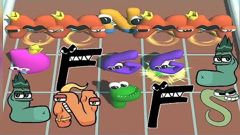 Merge Alphabet Lore Run level 20 Gameplay Walkthrough Android, iOS