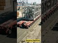 SPMT Transporting Massive Industrial Module