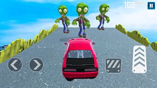 Real Car Crash Simulator - Impossible Mega Tracks 3D Ramp Car Stunts - Gameplay Android