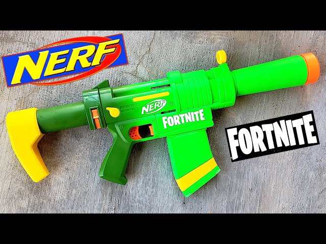 Nerf Fortnite SMG-Zesty - YouTube