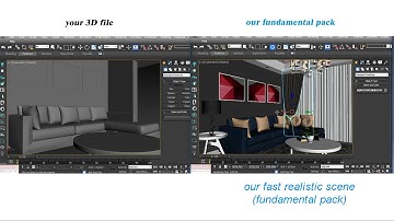 3ds max vray render - vray settings  interior