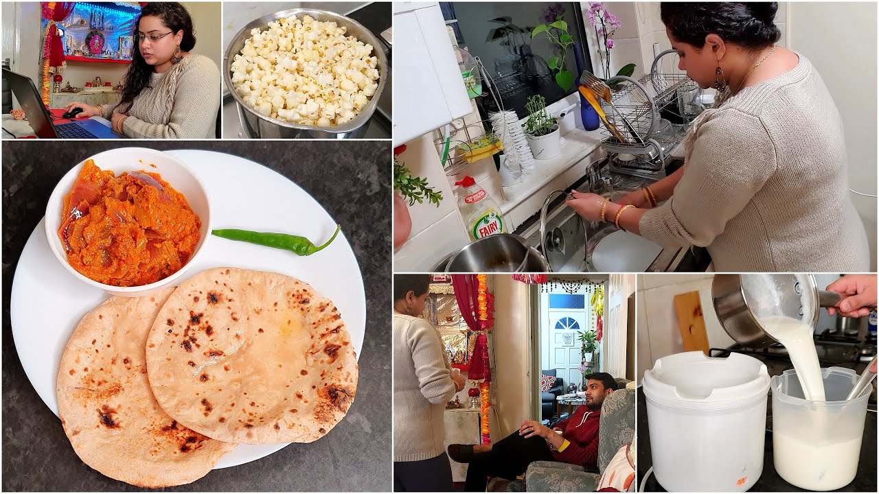 Indian Mom's Evening to Night BUSY / PRODUCTIVE REAL Routine (Tea Snack, Dinner & Night Cleaning)