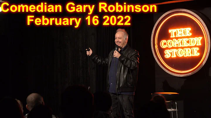 Comedian Gary Robinson at The La Jolla Comedy Stor...