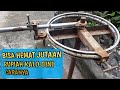 Rugi kalo ga nonton. Alat bending pipa dari pelek bekas // Manual Pipe Bender