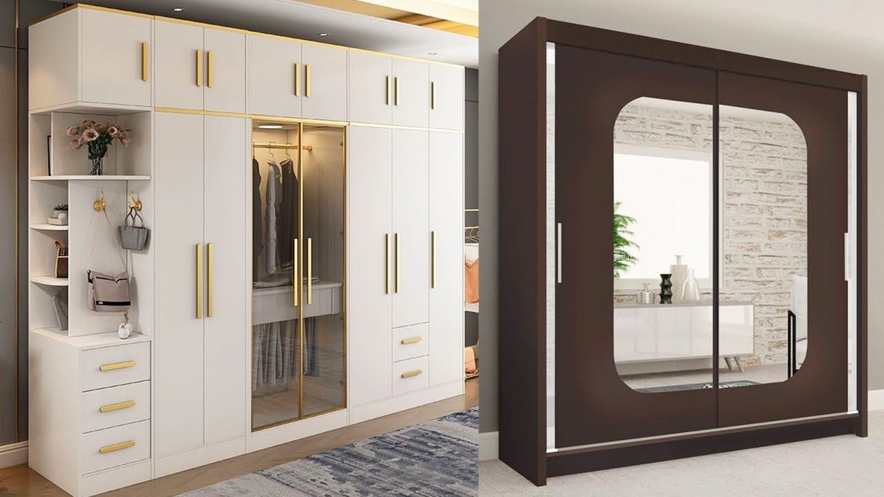 Modern Bedroom Wardrobe Design 2023| Latest Wood Cupboard Design ...