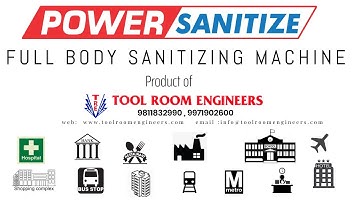 Full Body Sanitizing Machine (Fully Automatic) Make - PowerSanitize