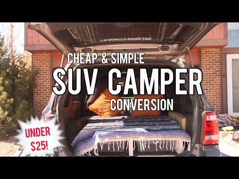 ford escape camper conversion