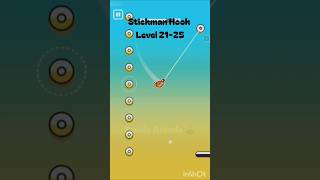 Stickman Hook Levels 21-26 Walkthrough | No commentary #technogamerz #anshubisht #mrbeastgaming