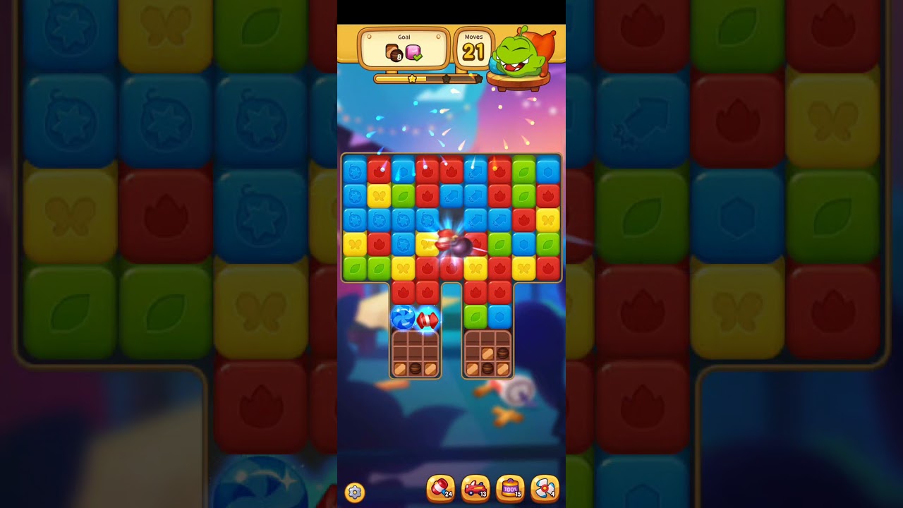 Cut the Rope: BLAST level 175