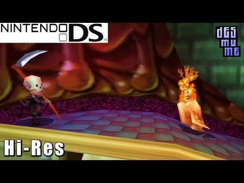 Death Jr. and the Science Fair of Doom - Nintendo DS Gameplay High Resolution (DeSmuME)