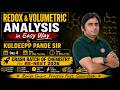 REDOX AND VOLUMETRIC ANALYSIS / DAY-4 LIVE