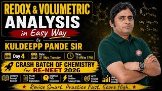 REDOX AND VOLUMETRIC ANALYSIS / DAY-4 LIVE