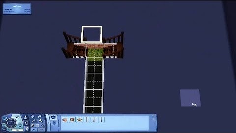 Sims 3: Stairs to Basement with Foundation Tutorial