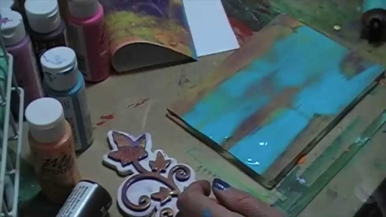 Acrylic Painting Techniques: Gelli Plate Prints with Chris Cozen 