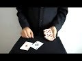 تعلم العاب الخفة # 189 ( للمبتدئين , حيلة الاخطاء الاربعة ) free magic trick