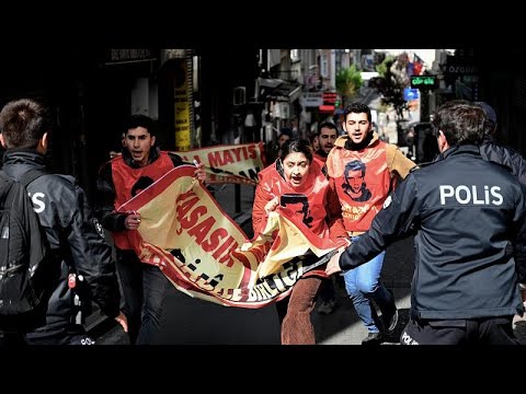 Police detain May Day protesters in Istanbul