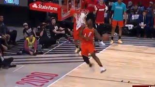 Zion Williamson And Ja Morant put on a Dunk Fest in the Last minutes of the Rising Stars Challenge