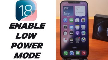 iOS 18: How to Enable Low Power Mode on iPhone