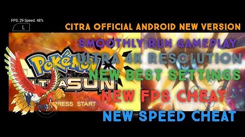 Citra Mmj || Citra Official Android New Update Fix Fps and Speed Issues on All Android Devices