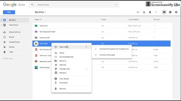 Google Drive: Color Code Folders