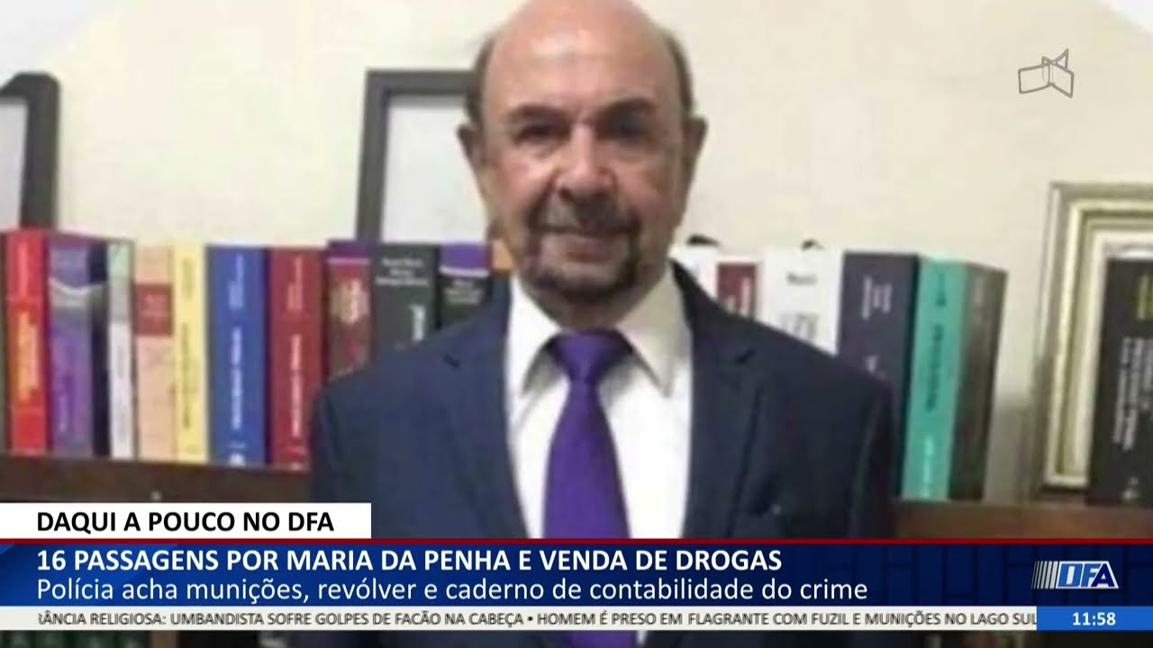 Ex-delegado é atacado por homicida disfarçado de entregador - 