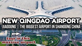 🇨🇳 INSIDE QINGDAO JIAODONG INTERNATIONAL AIRPORT TOUR (LIUTING) | Biggest Airport in Shandong China