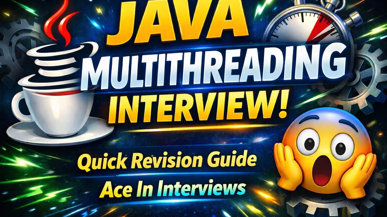 Java Multithreading - Quick Revision for Interviews || The Ultimate Interview Guide | Java In Action