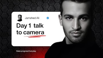 Day 1 of 30 Days talk to camera challenge