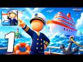 Cruise World - Gameplay Walkthrough Part 1 - Cruise Ship Master (Android, iOS)