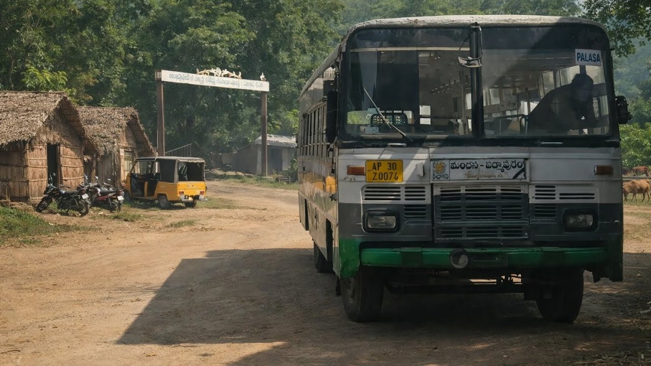 Apsrtc Mandasa to padmapuram palle velugu bus |Apsrtc buses|