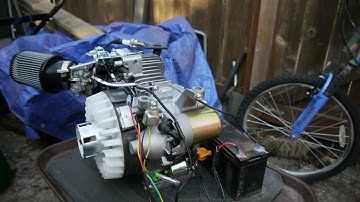 How to wire electric start on a Predator 212