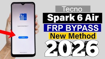 Tecno Spark 6 Air (KE6) - Google/ FRP Bypass | 100% Working New Method 2026 (Without Pc)