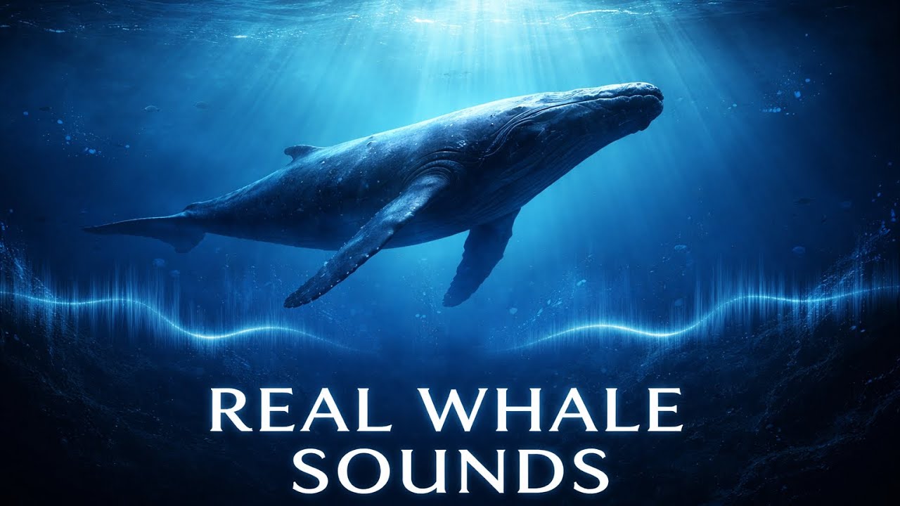Deep Ocean Whale Sounds | Relaxing Marine Music for Peace & Sleep
