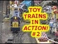 Big Model Train Video for Kids #2 | Toy Trains in Action