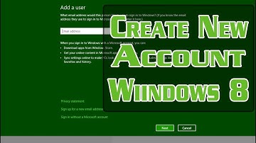 How to Create New User Account in Windows 8 using PC Settings | Definite Solutions