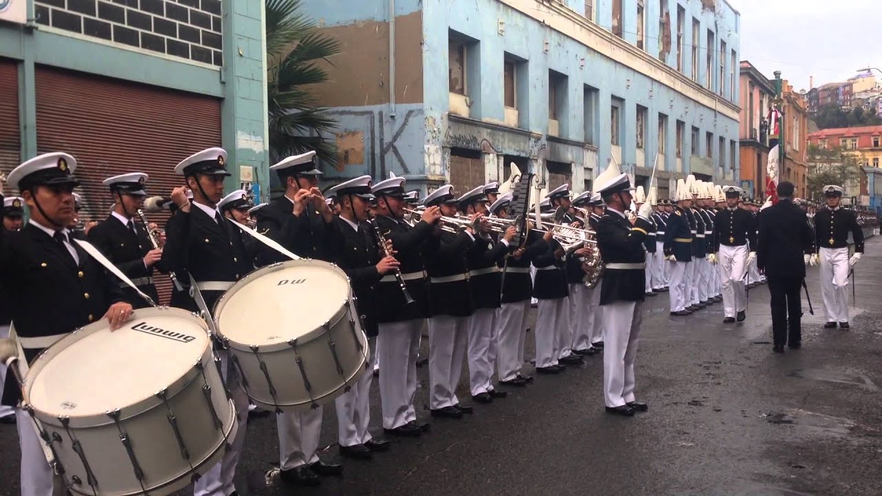[Escuela Naval] Himno Nacional y Paseo del Estandarte