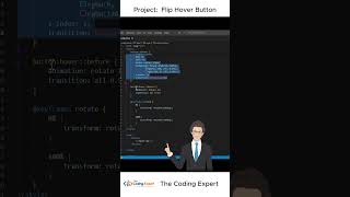 ✨ Amazing Flip Hover Button UI | HTML &amp; CSS ::before ::after Effects 🚀 Gradient Hover Animation