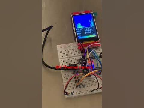 DIY thermal imaging camera Circuit Diagram