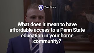 Why Penn State's Funding Matters - Matthew Heavner