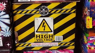 Fireworks Demo (500 Gram Cake) - High Voltage (Cutting Edge)