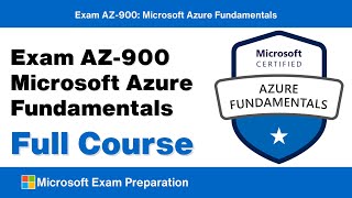 Exam AZ 900 Microsoft Azure Fundamentals Full Course  #ExamAZ900MicrosoftAzureFundamentals