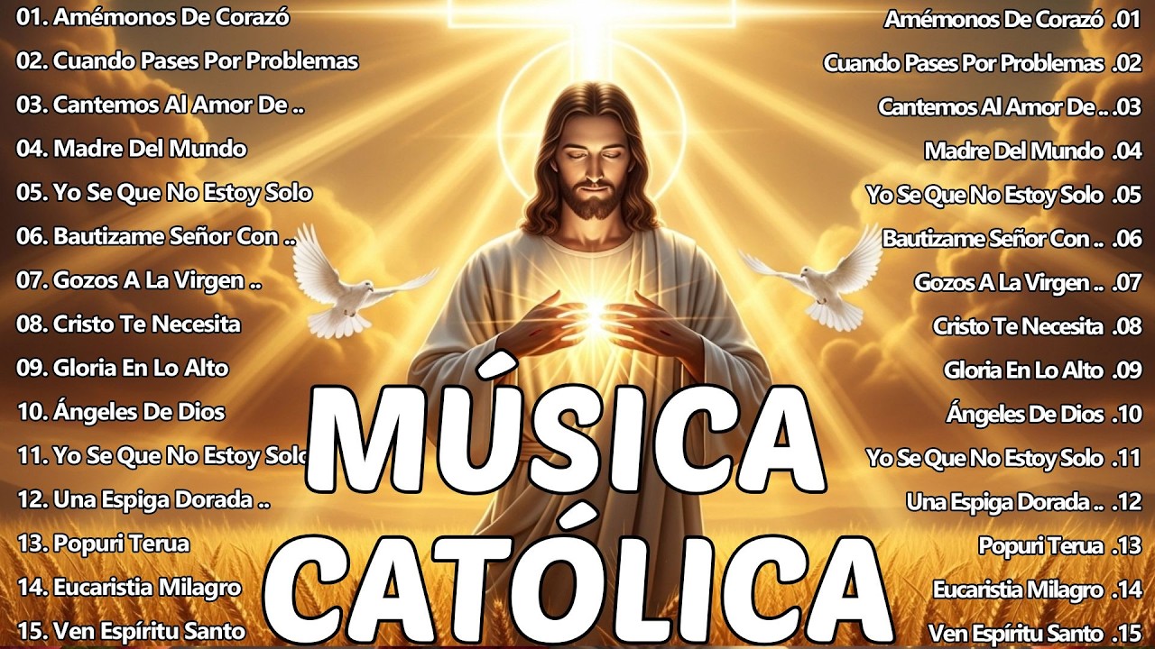 ALABANZAS CATÓLICAS QUE ALIVIAN EL ESTRÉS Y LA ANSIEDAD 🙏🏻🙏🏻TOP 100 MÚSICA CATÓLICA 2026