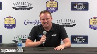 NASCAR at Darlington Raceway, May 2024: Cole Custer pre-race