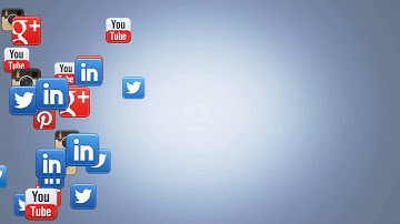 Social Icon Floating - LinkedIn